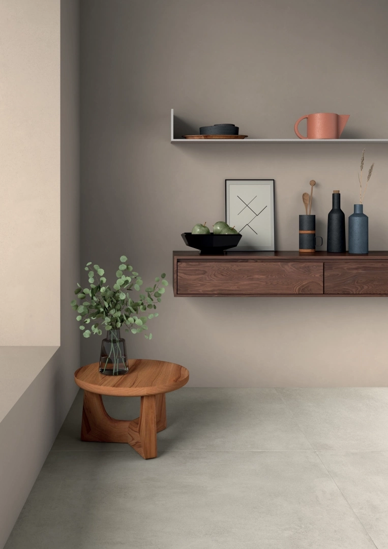 Gres Lea MASTERPIECE efekt kamień - aranzacja w eleganckiej lazience