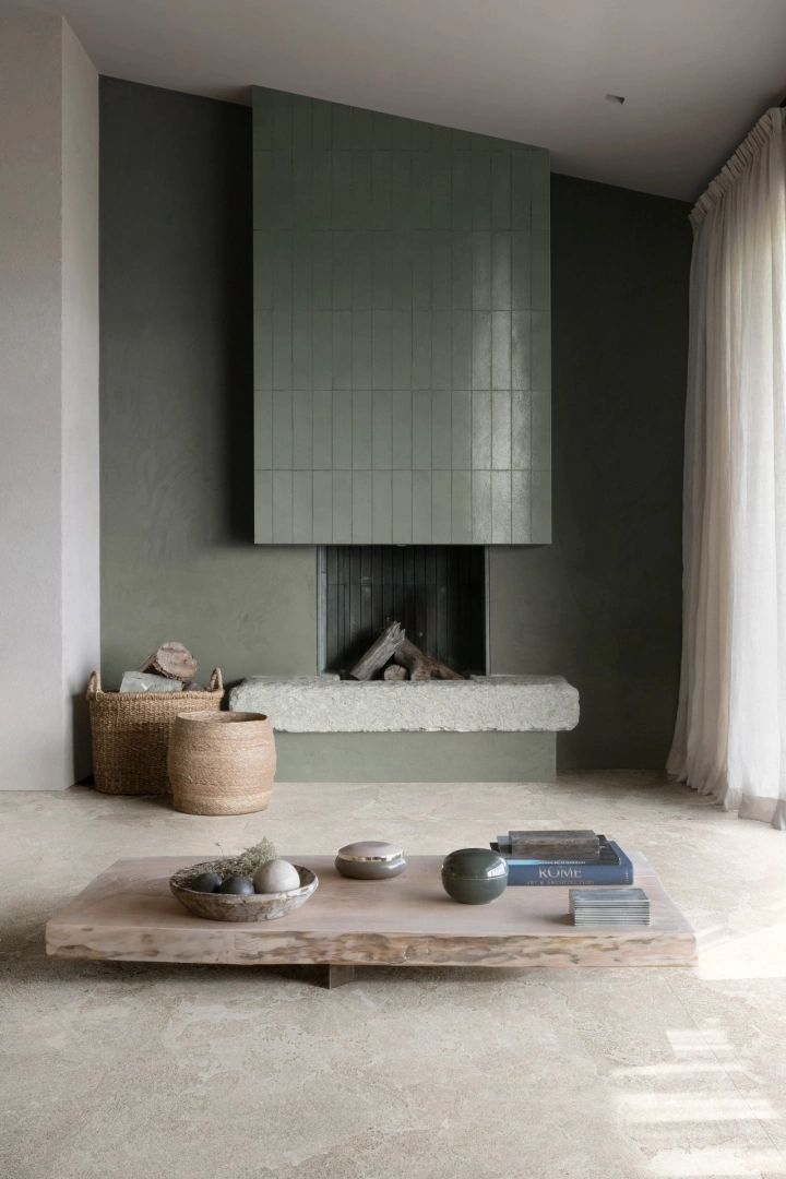 Gres Marazzi TERRAMATER efekt kolor - aranzacja w eleganckiej lazience