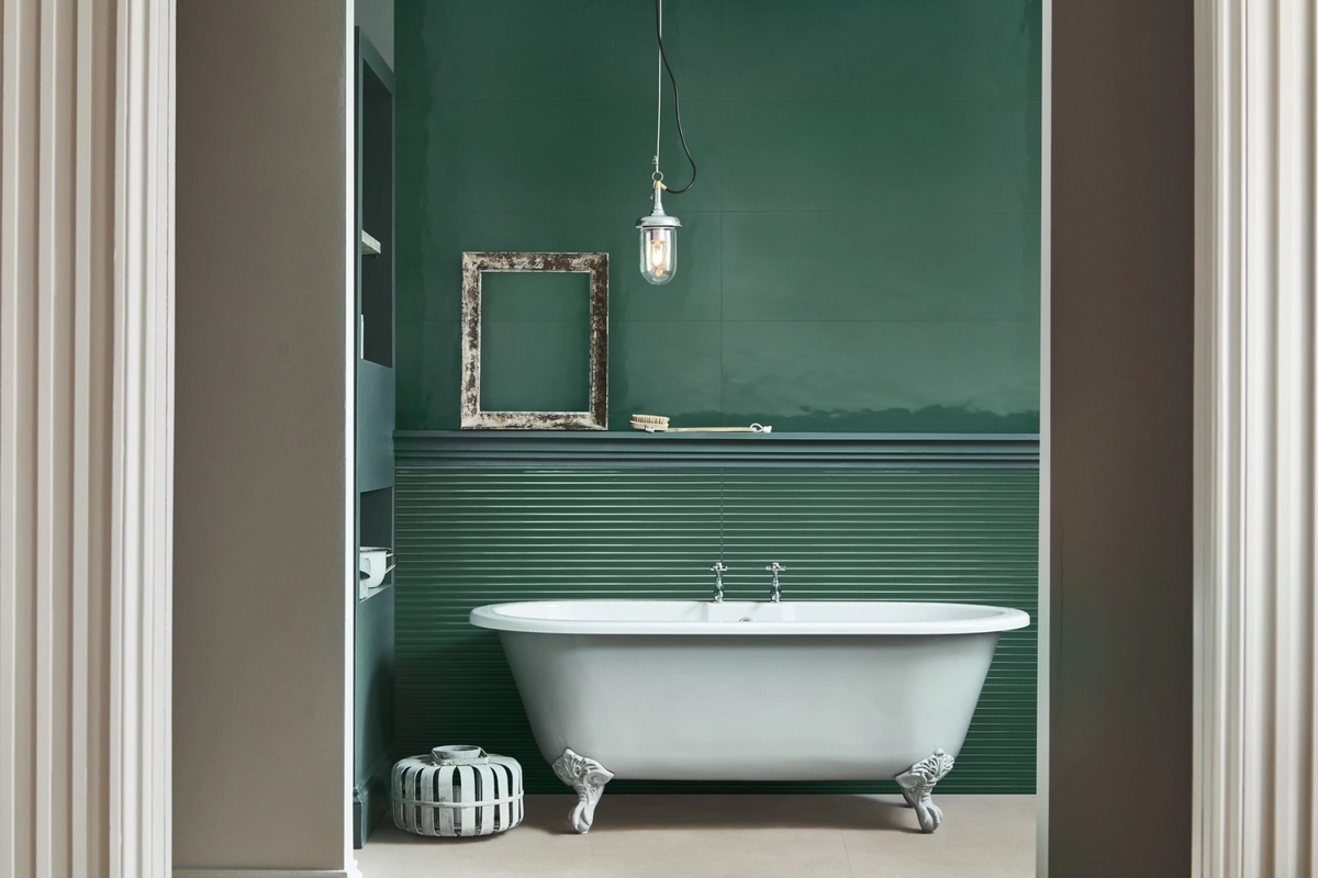 Gres Marazzi BLISS efekt kolor - aranzacja w nowoczesnym salonie