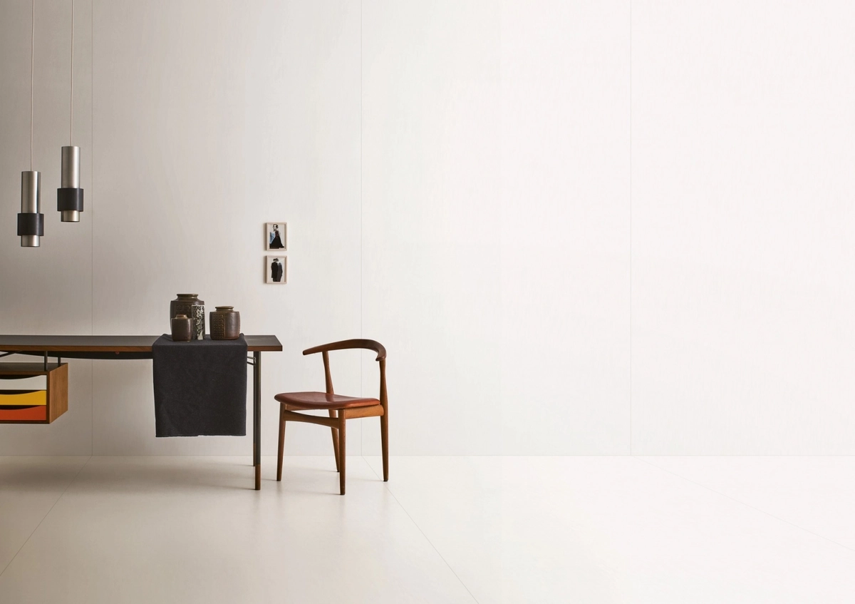 Gres Marazzi GRANDE SOLID COLOR efekt kolor - aranzacja w eleganckiej lazience