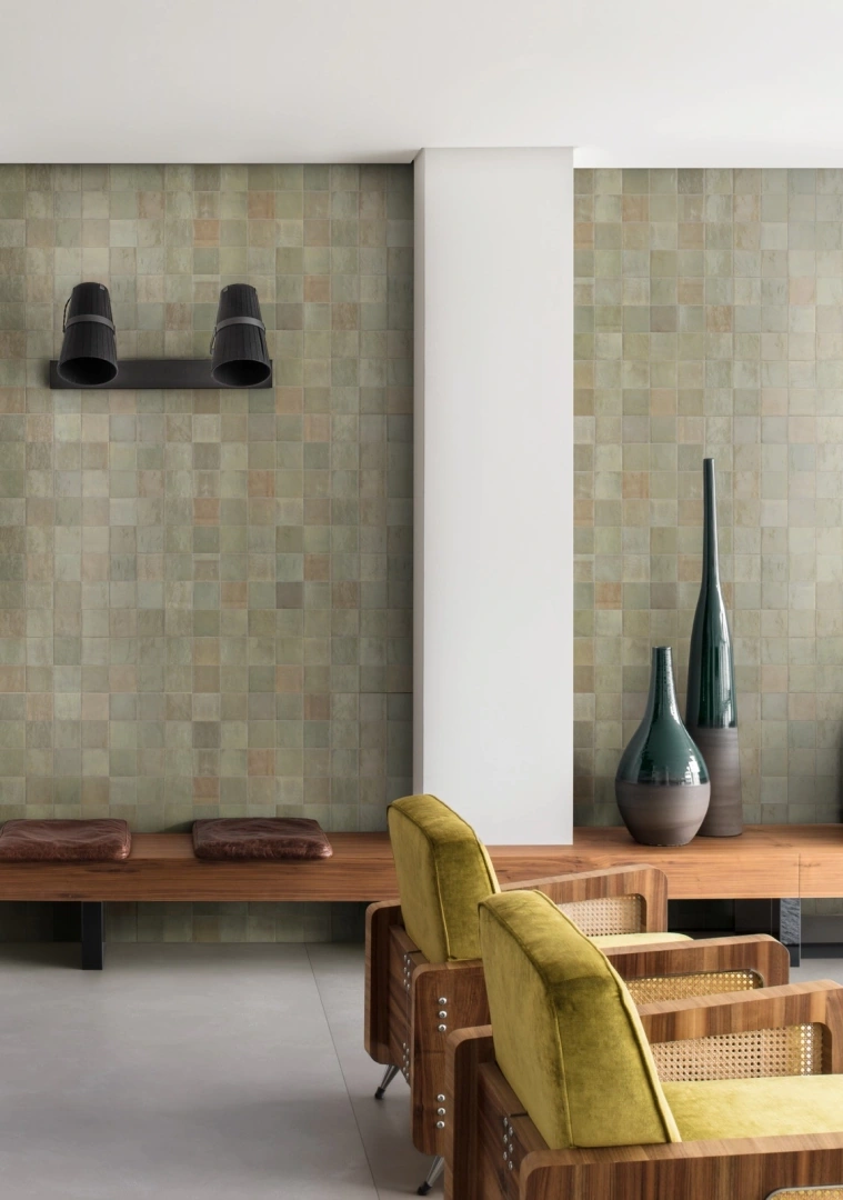 Gres Marazzi ZELLIGE efekt kolor - aranzacja w eleganckiej lazience