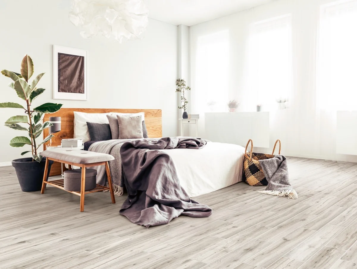 Gres Marazzi TREVERKHEART efekt drewno - aranzacja w eleganckiej lazience