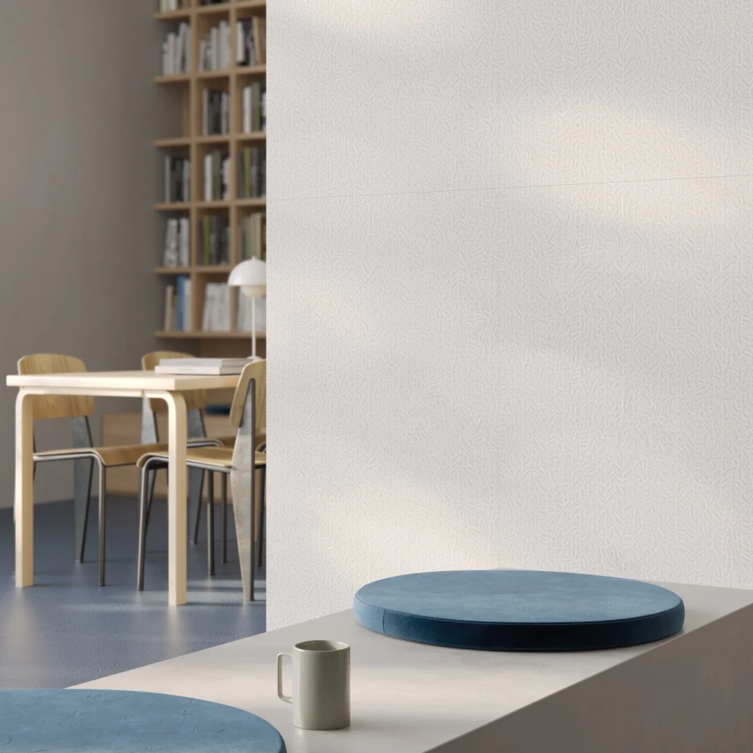 Gres Mirage PLUMAGE efekt kolor - aranzacja w eleganckiej lazience