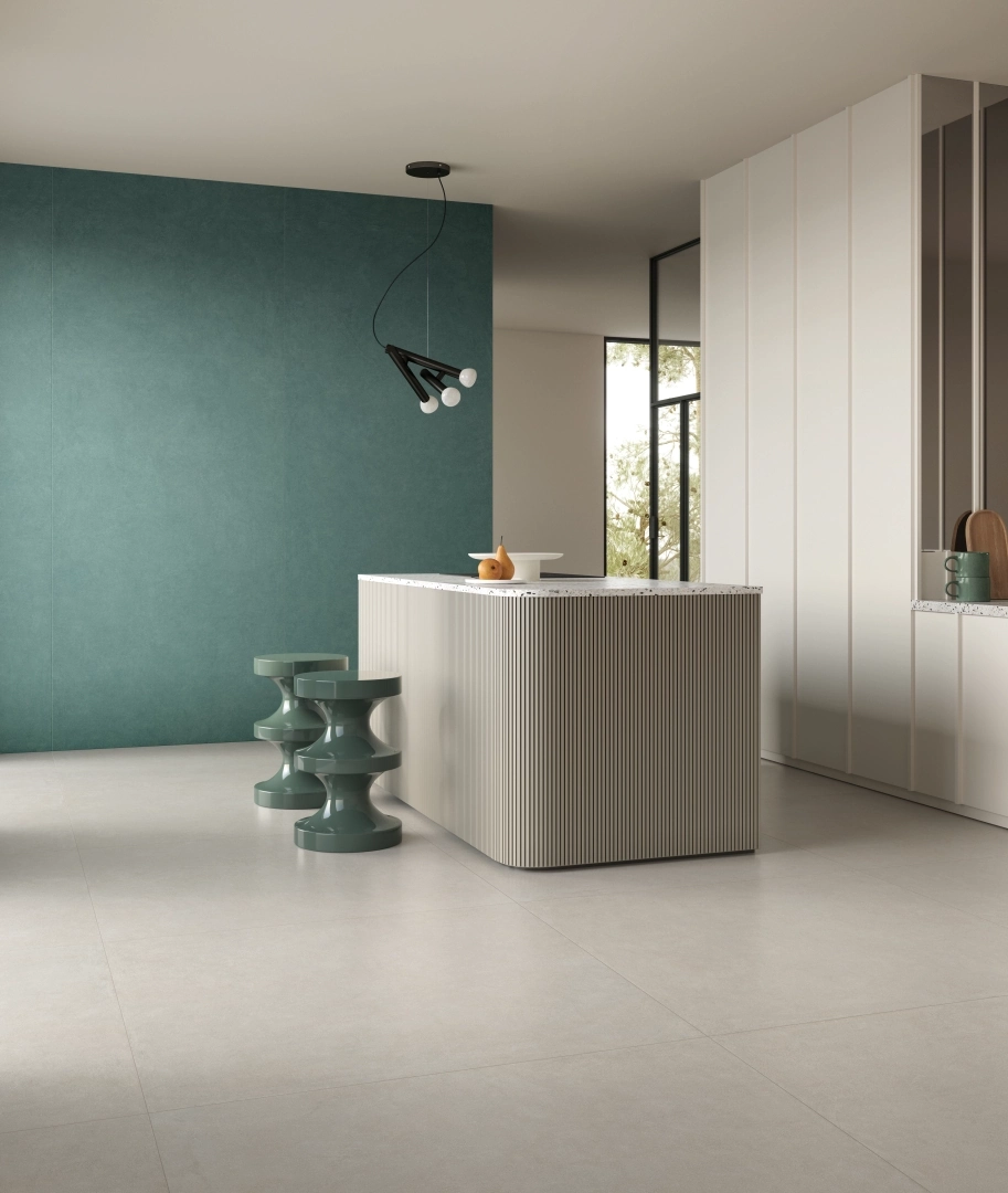Gres Piemme HOMEY efekt kamień - aranzacja w eleganckiej lazience