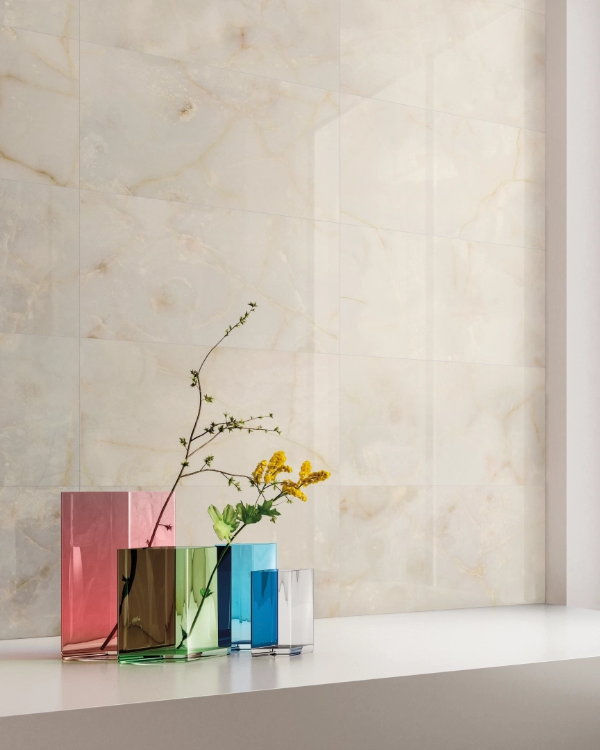 Gres Piemme MAJESTIC efekt marmur - aranzacja w eleganckiej lazience