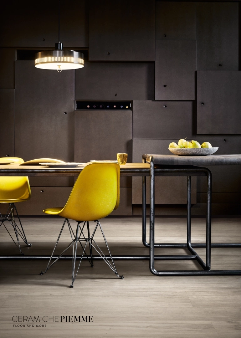 Gres Piemme FLEUR DE BOIS efekt drewno - aranzacja w eleganckiej lazience