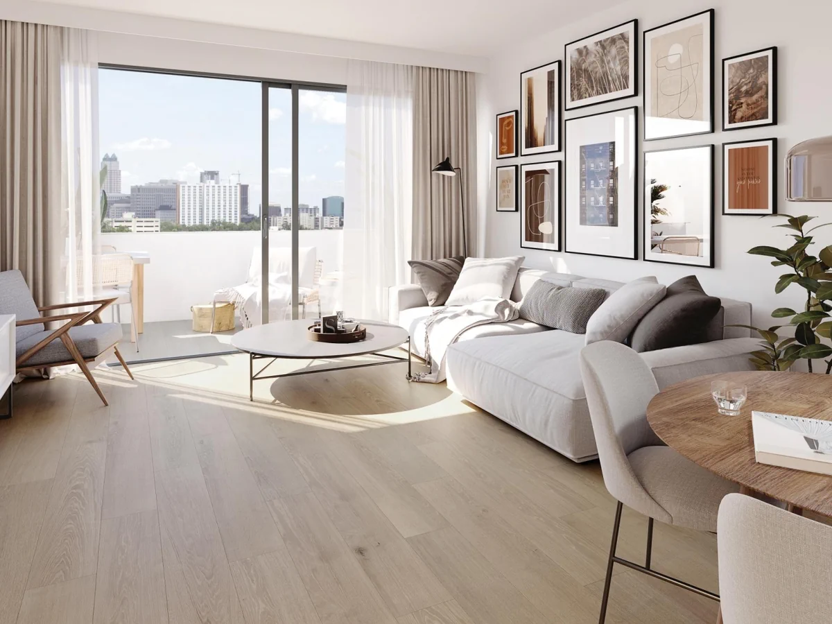 Gres Porcelanosa BREMEN efekt drewno - aranzacja w eleganckiej lazience