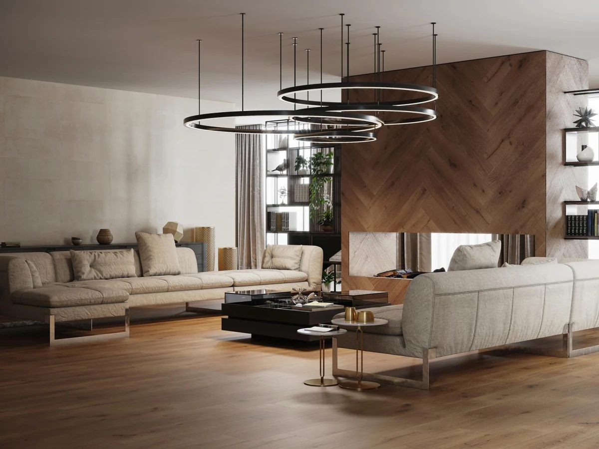 Gres Porcelanosa METROPOLITAN efekt beton - aranzacja w eleganckiej lazience