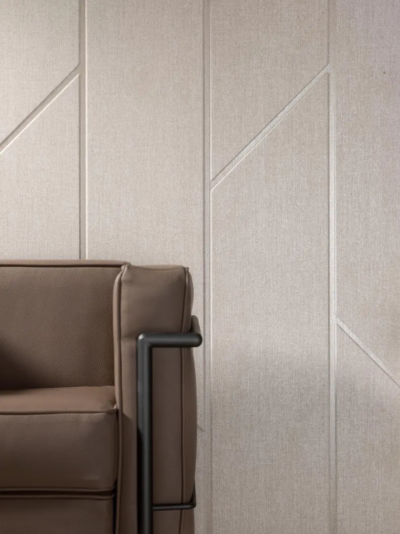 Gres Porcelanosa TAILOR efekt kolor - aranzacja w eleganckiej lazience
