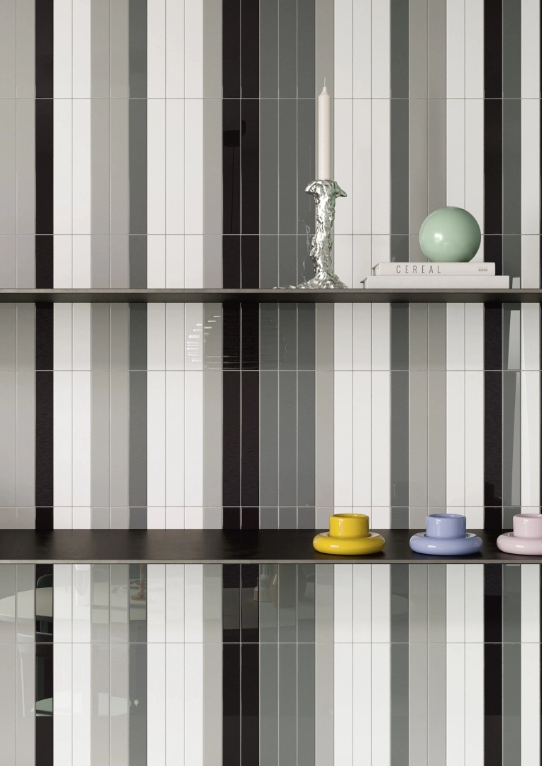 Gres Quintessenza COLORS efekt kolor - aranzacja w eleganckiej lazience