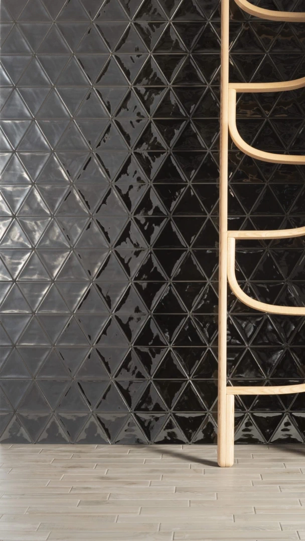 Gres Quintessenza 3LATI efekt beton, metal - aranzacja w elewacji domu