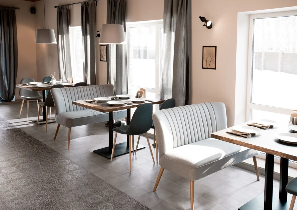 Gres Ragno AMURI efekt beton - aranzacja w eleganckiej lazience