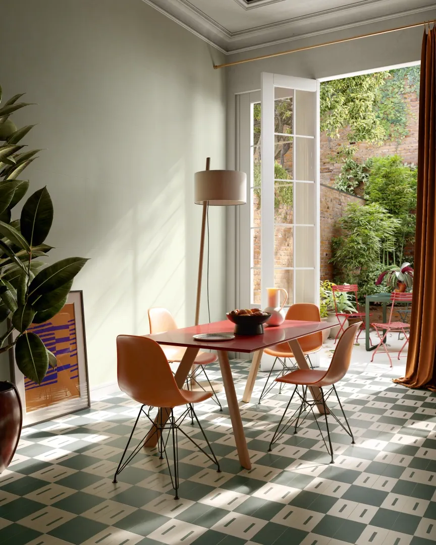 Gres Santagostino INSIDEART COLOR efekt kolor - aranzacja w eleganckiej lazience