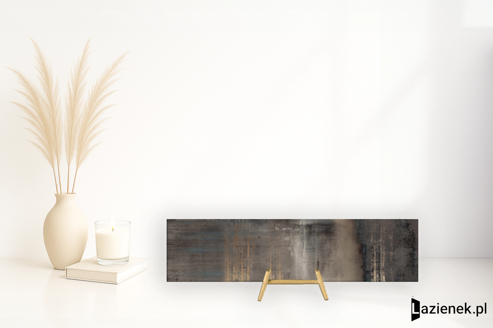 Abk Interno 9 Dark matowa R10 30x120 cm - płytka rektyfikowana/ AI9R57051