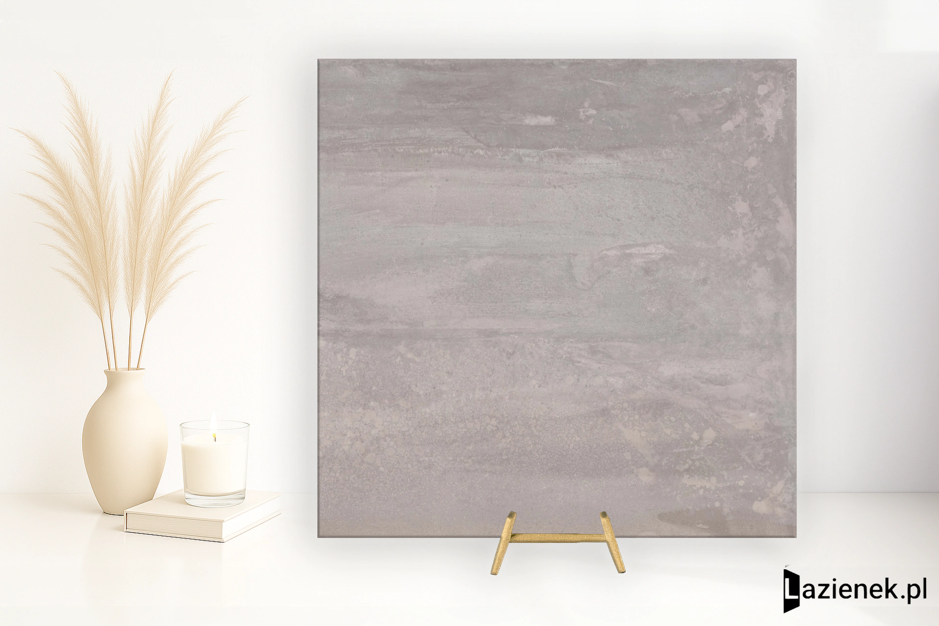 Abk Interno 9 Silver matowa R10 80x80 cm - płytka rektyfikowana/ APF60000310