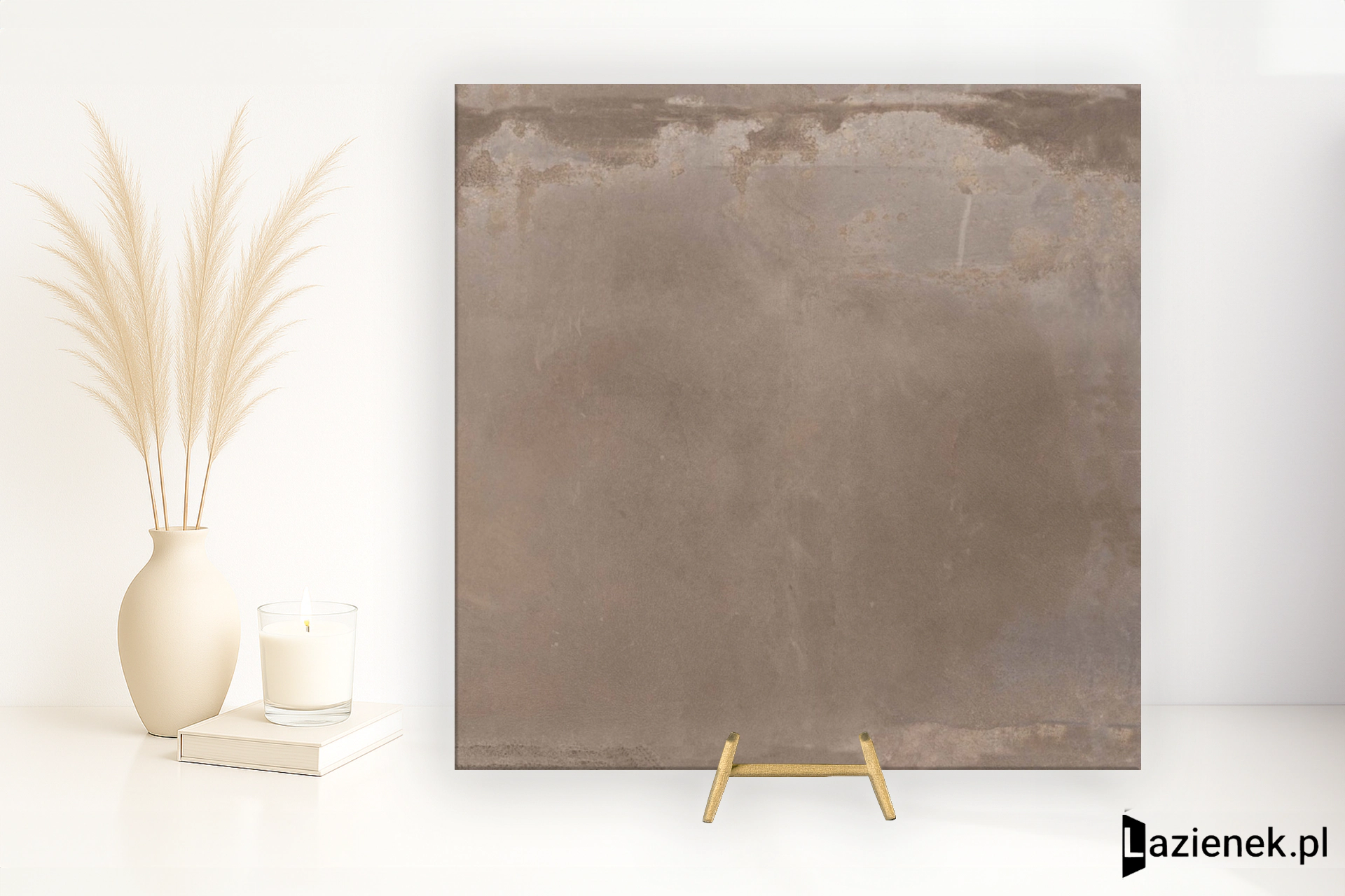 Abk Interno 9 Mud matowa R10 60x60 cm - płytka rektyfikowana/ AI9R01250