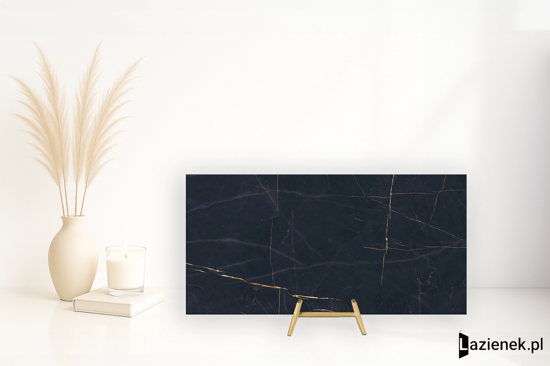 Abk Sensi 900 Precious Black połysk 60x120 cm - płytka rektyfikowana/ APF60011003
