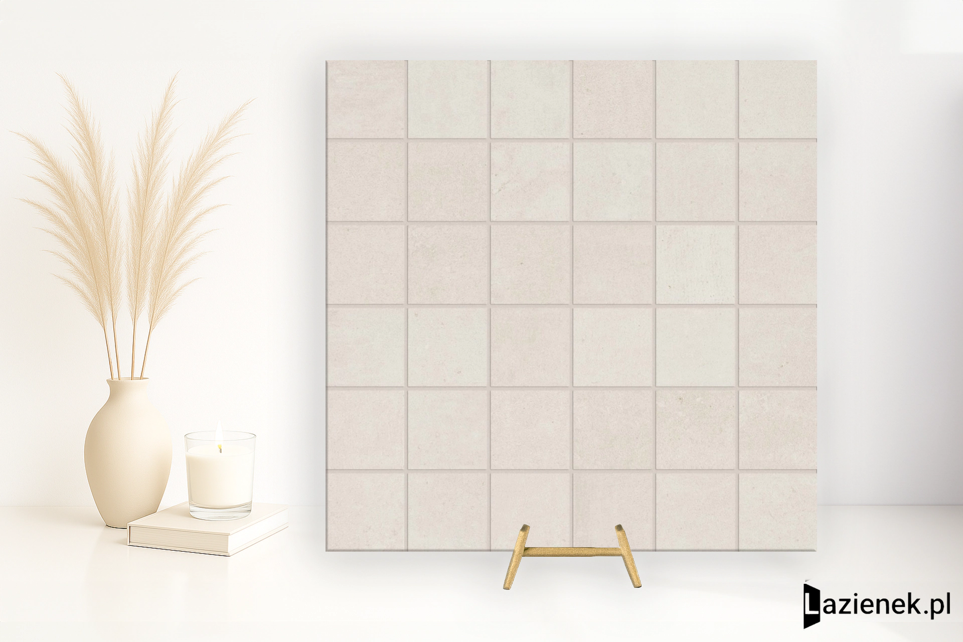 Abk Docks White matowa R10 30x30 cm - płytka rektyfikowana/ ADKR09051