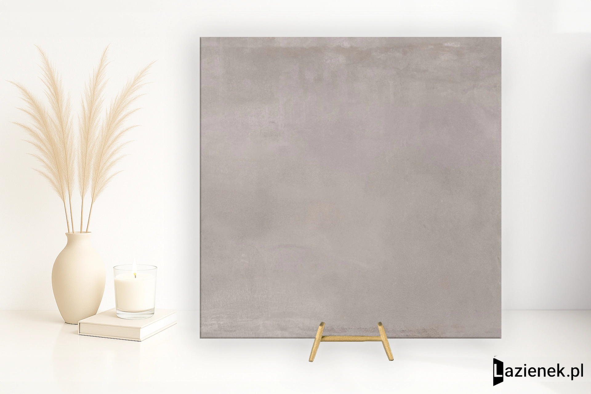 Abk Interno 9 Silver półpolerowana 60x60 cm - płytka rektyfikowana/ AI9L01150