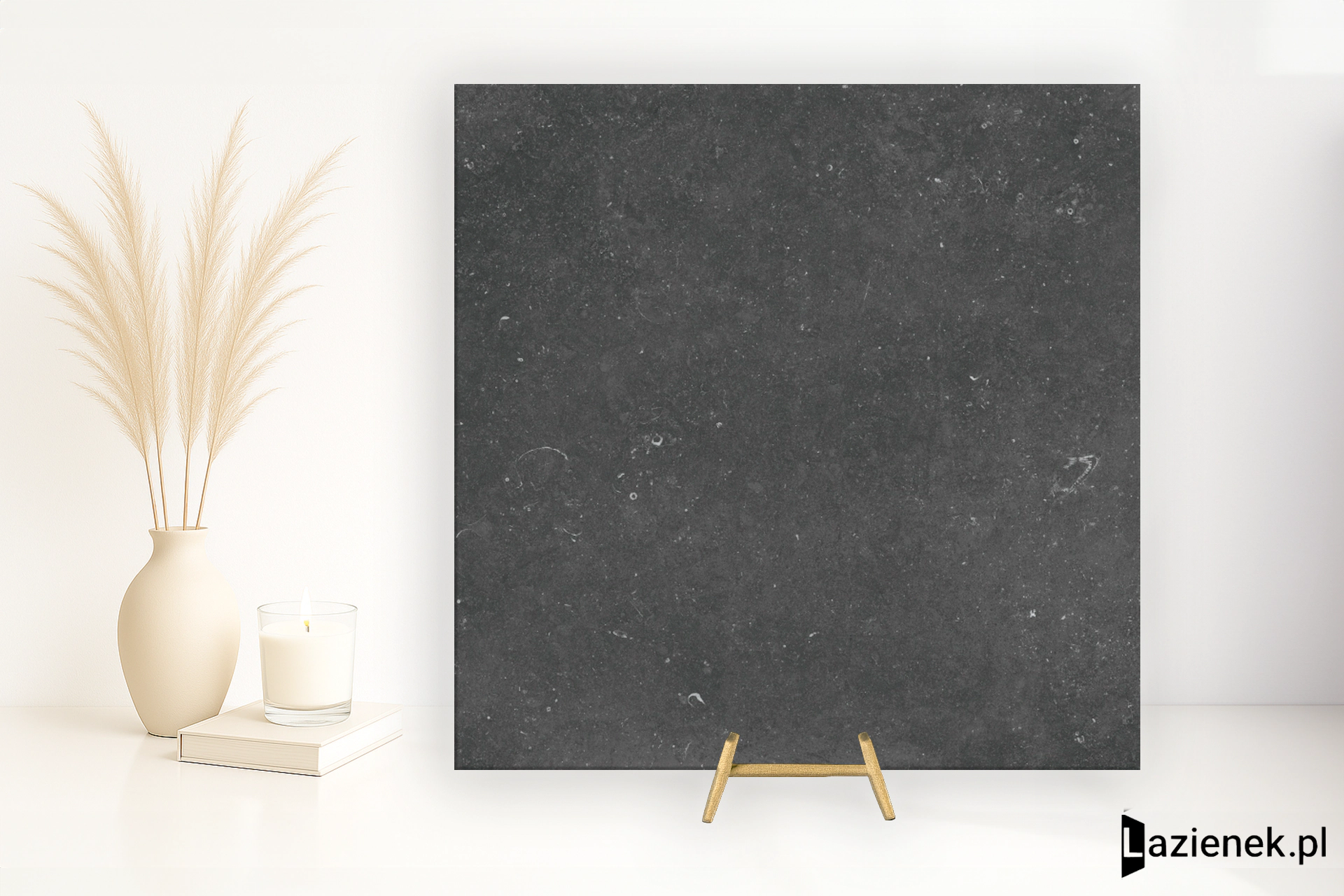 Abk Out.20 Belgian Stone Black matowa R11 80x80 cm - płytka rektyfikowana/ APF60012112