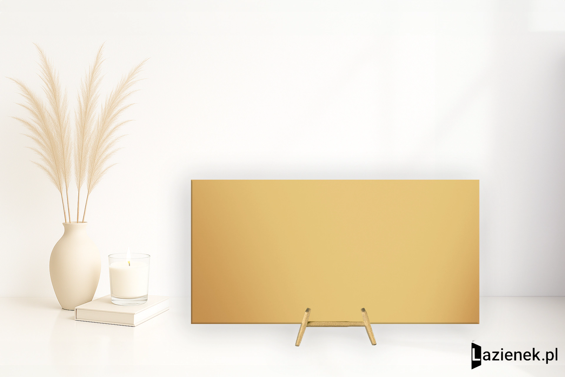 Apavisa Mirror Gold polerowana 29.75x59.55 cm gr. 10 mm - płytka rektyfikowana / 8431940447419