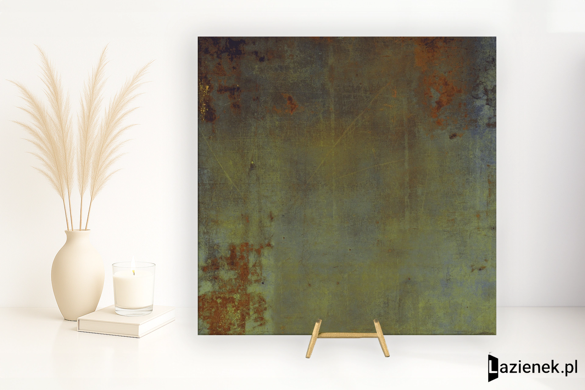 Apavisa Lamiere Green naturalna 59.55x59.55 cm gr. 10 mm - płytka rektyfikowana / 8431940412073