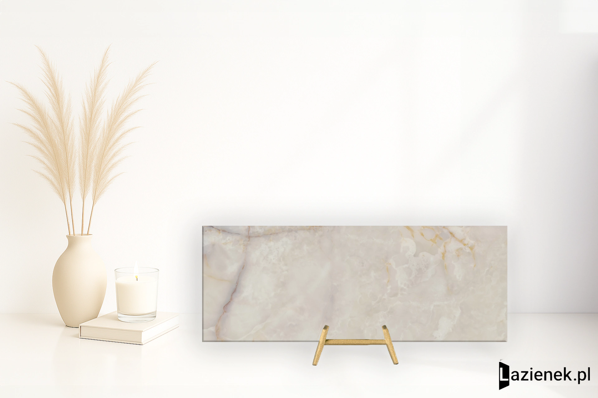 Apavisa Onice Salmon błyszcząca 44.63x119.30 cm gr. 7 mm - płytka rektyfikowana / 8431940402395