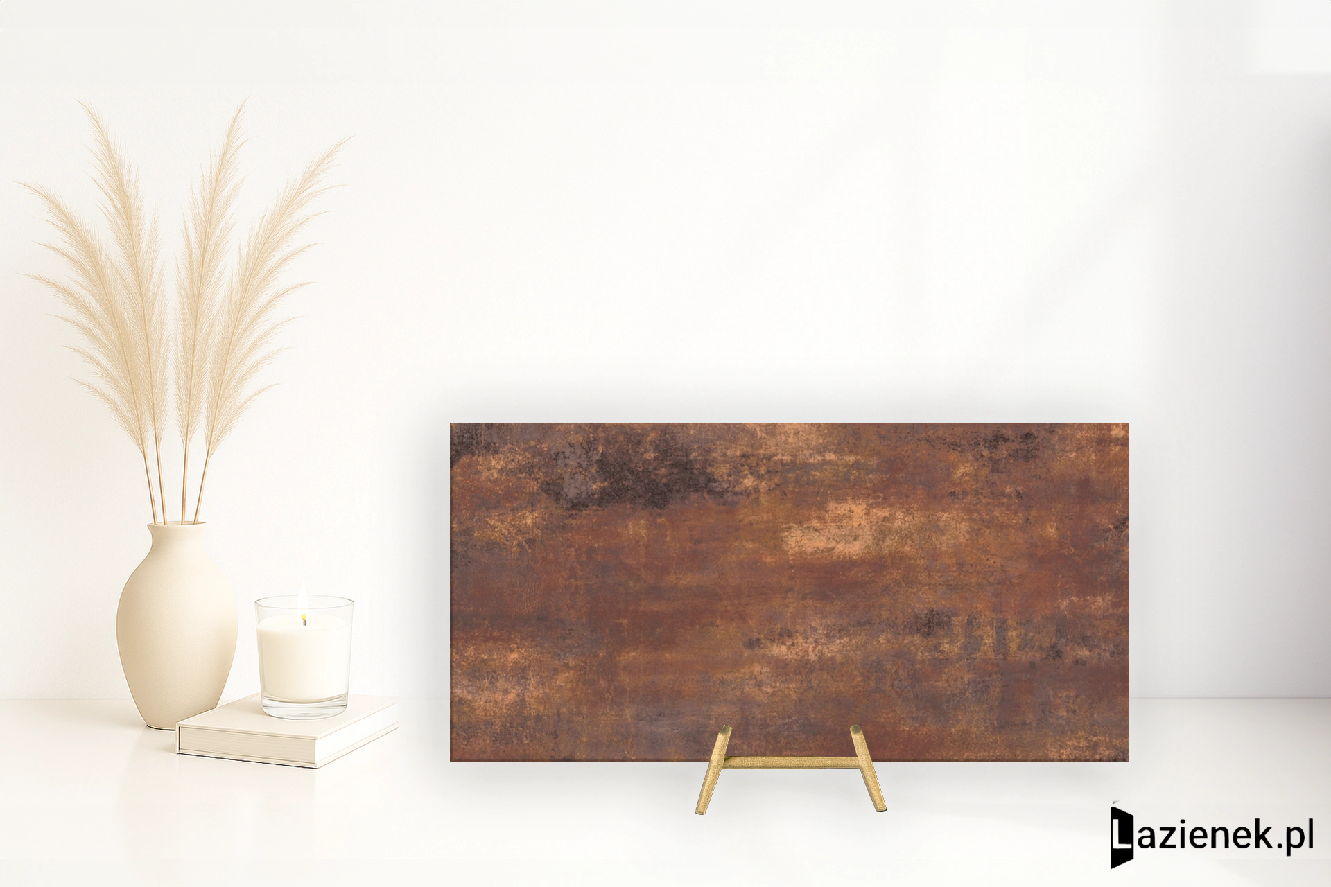 Apavisa Corten Copper półpolerowana 49.75x99.55 cm gr. 7 mm - płytka rektyfikowana / 8431940415234