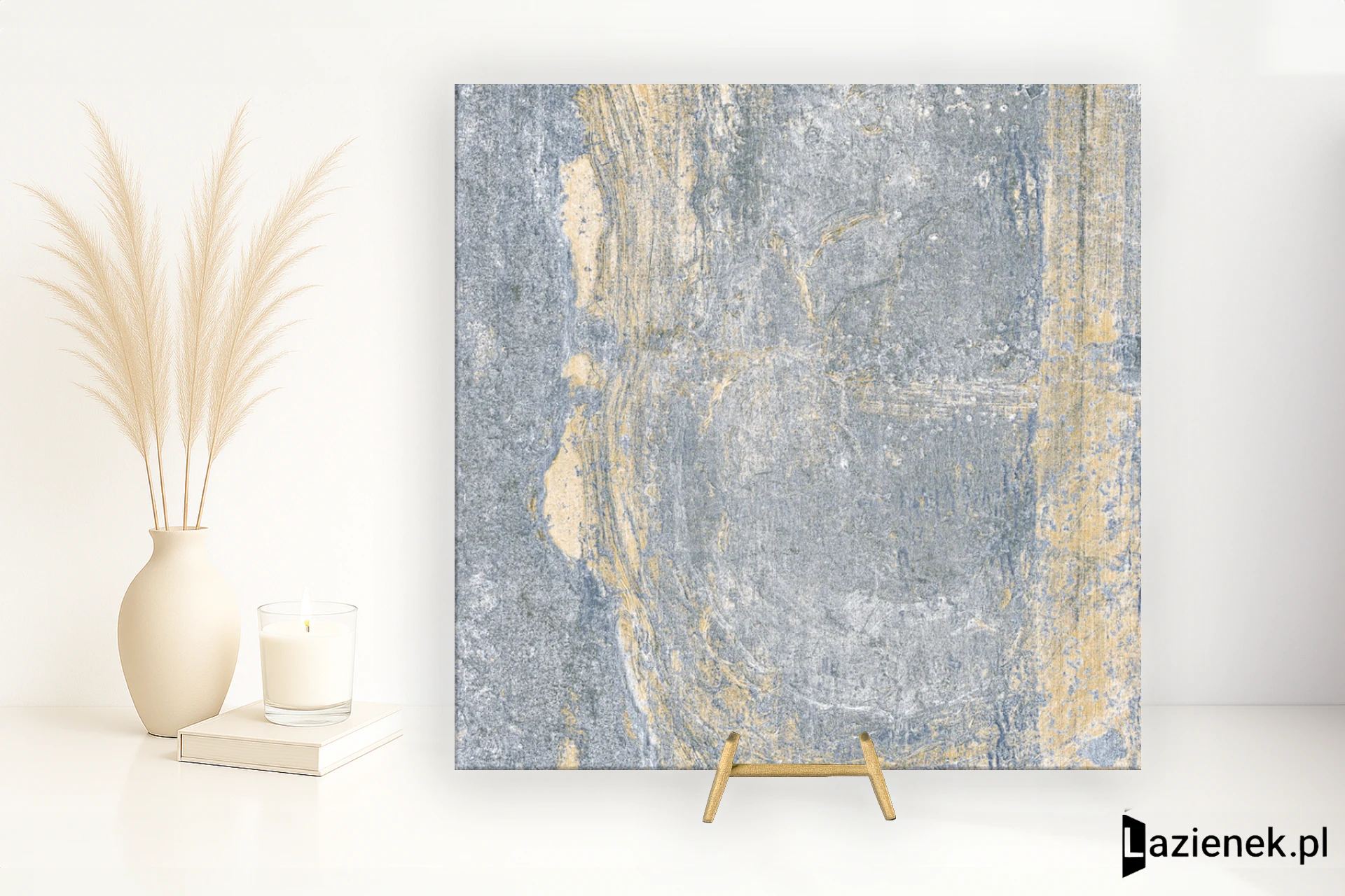 Apavisa Erosion Blue półpolerowana 59.55x59.55 cm gr. 7 mm - płytka rektyfikowana / 8431940461361