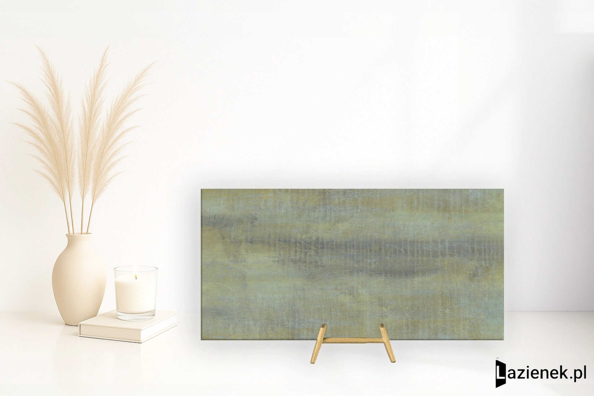 Apavisa Reggia Green polerowana 59.55x119.3 cm gr. 7 mm - płytka rektyfikowana / 8431940459542