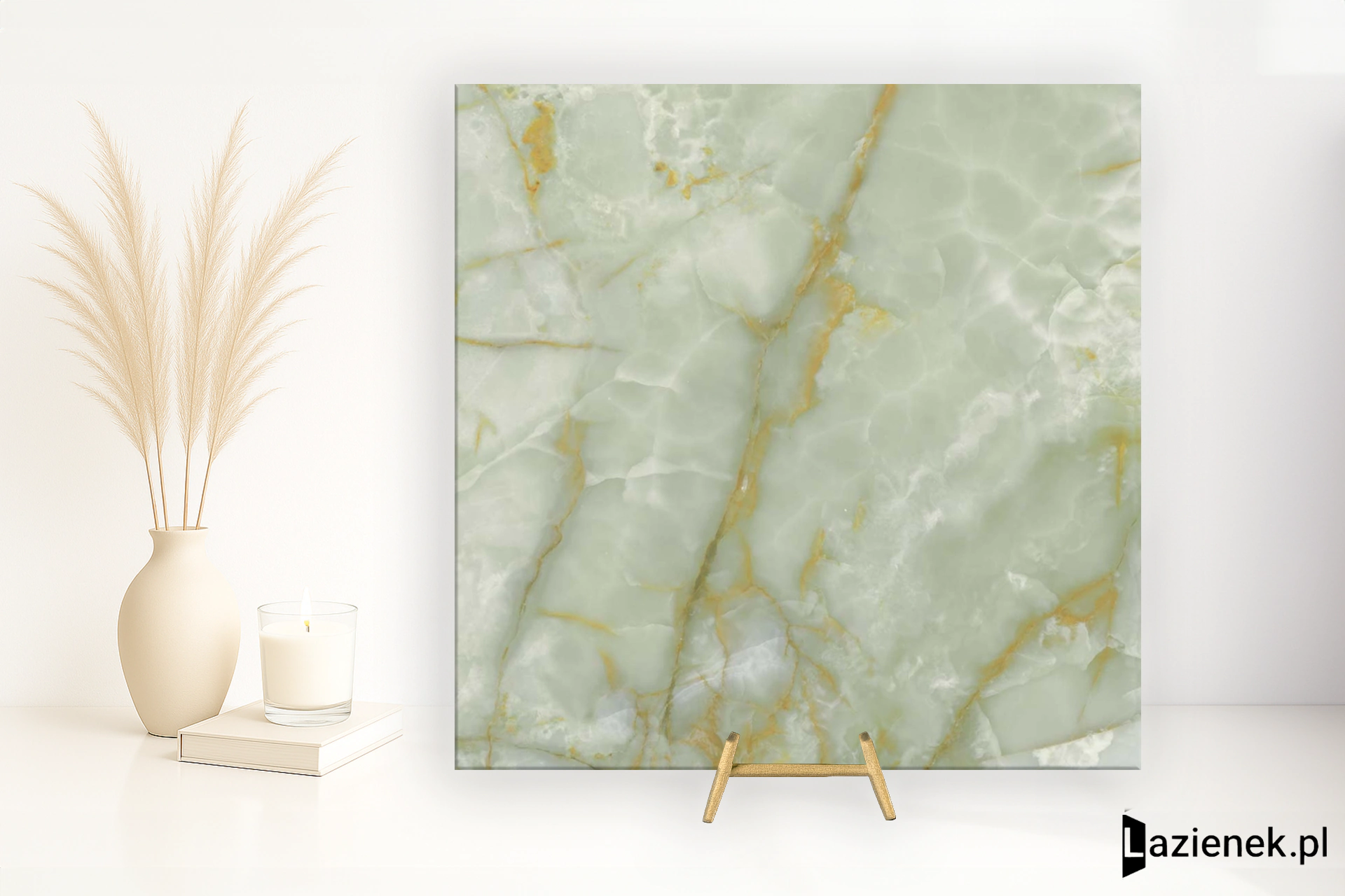Apavisa Onice Green polerowana 119.3x119.3 cm gr. 6 mm - płytka rektyfikowana / 8431940394683