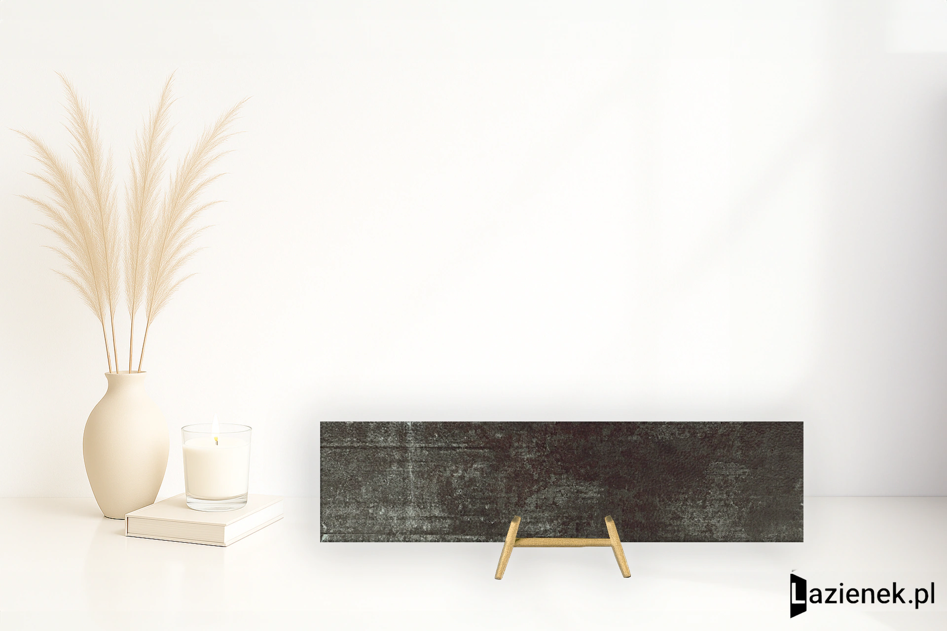 Apavisa Alchemy Black młotkowana 29.67x119.30 cm gr. 7 mm - płytka nierektyfikowana / 8431940323898