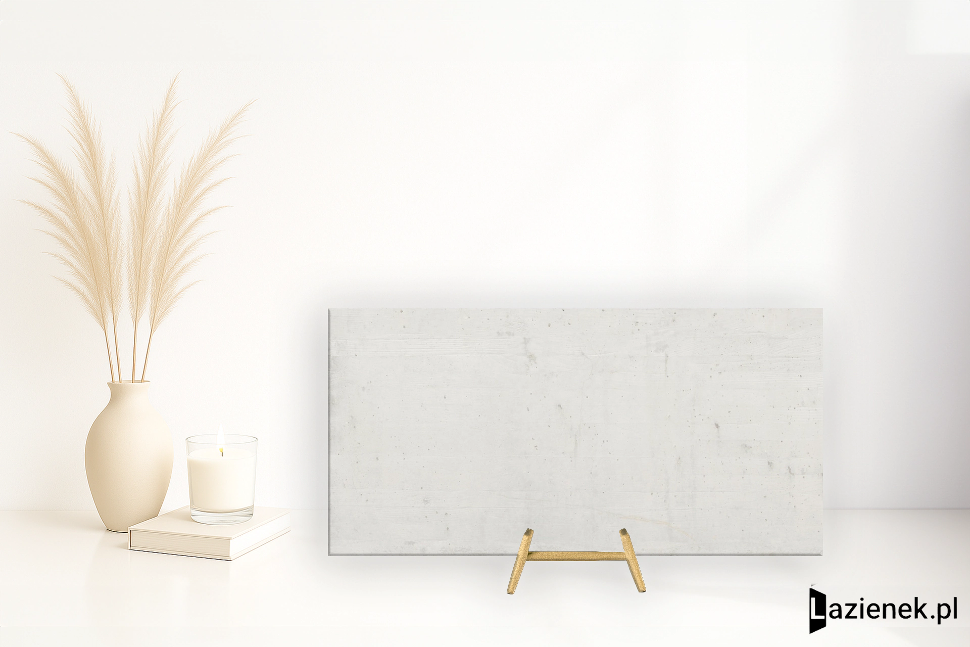 Apavisa Cassero White naturalna 59.55x119.3 cm gr. 7 mm - płytka rektyfikowana / 8431940403484