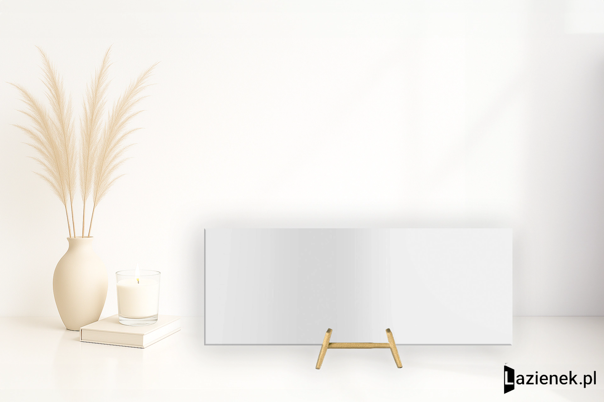 Apavisa Elements White błyszcząca 44.63x119.30 cm gr. 10 mm - płytka rektyfikowana / 8431940403248