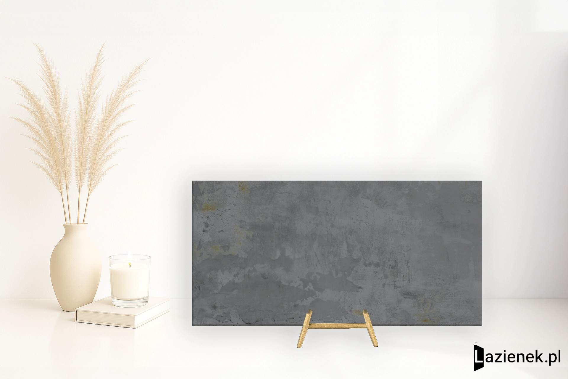Apavisa Mood Black naturalna 49.75x99.55 cm gr. 10 mm - płytka rektyfikowana / 8431940366772
