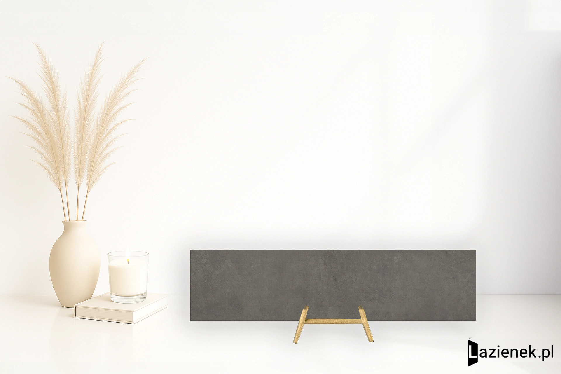 Apavisa Aria Black naturalna 8.12x49.68 cm gr. 10 mm - płytka nierektyfikowana / 8431940427824