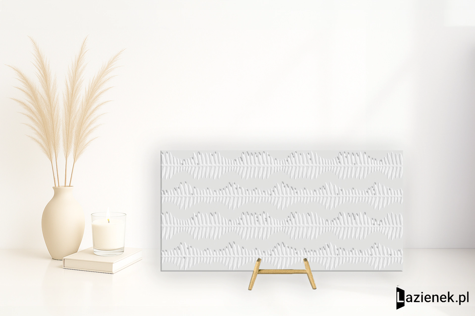 Apavisa Tinte White Stelo naturalna 49.75x99.55 cm gr. 10 mm - płytka rektyfikowana / 8431940462900