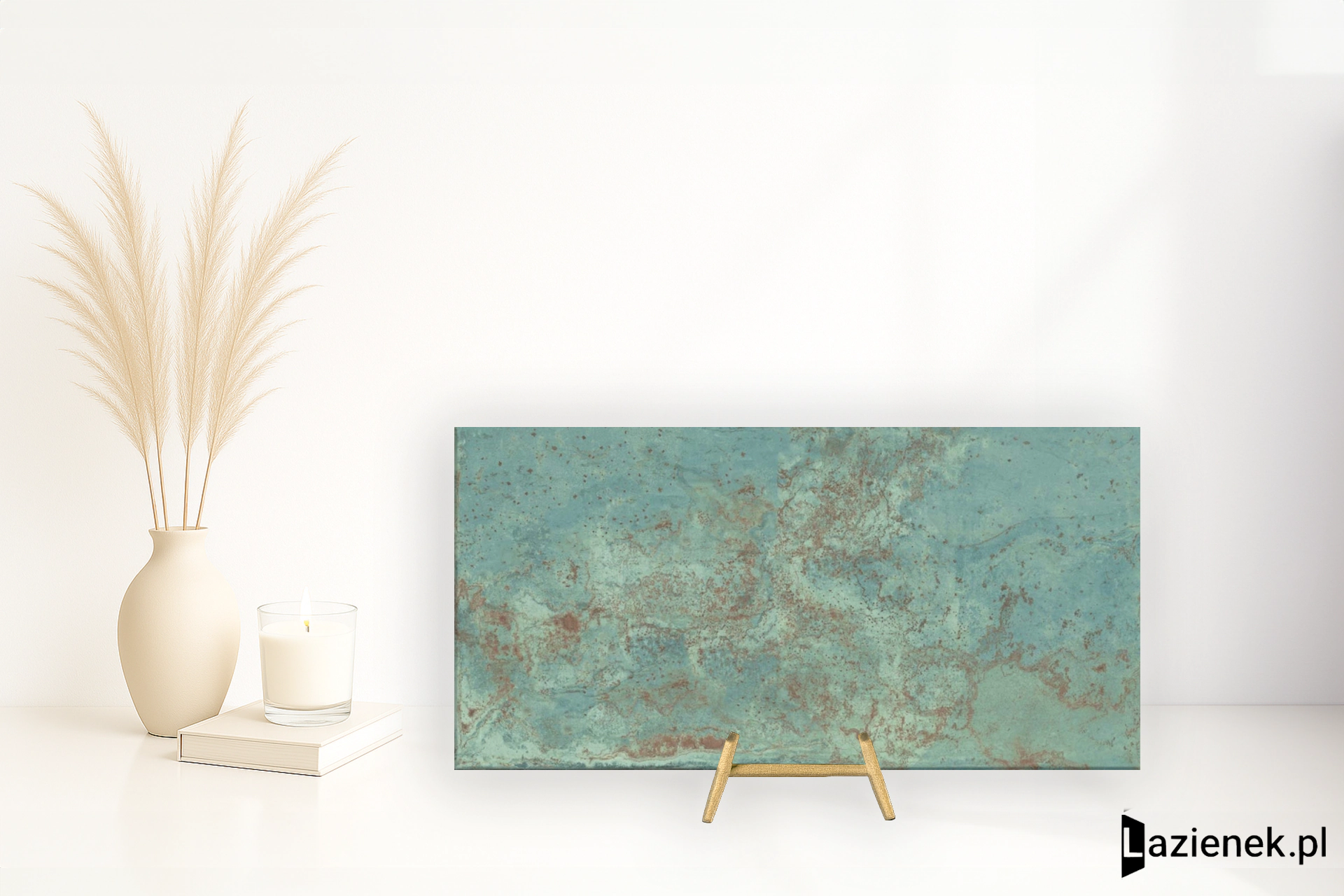 Apavisa Zinc Green naturalna 44.63x119.30 cm gr. 7 mm - płytka rektyfikowana / 8431940402197