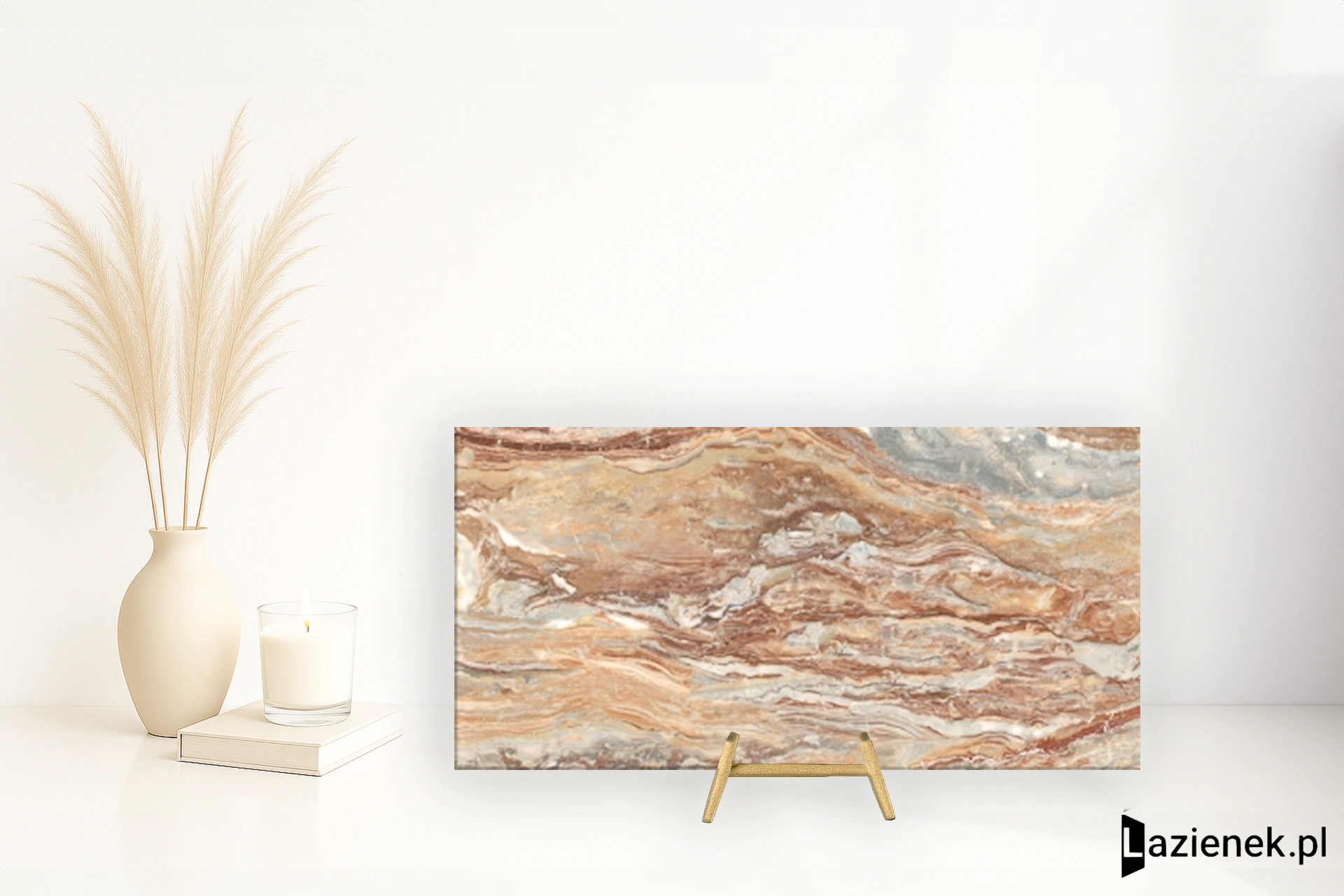 Apavisa Orobico Red naturalna 59.55x119.3 cm gr. 7 mm - płytka rektyfikowana / 8431940363153