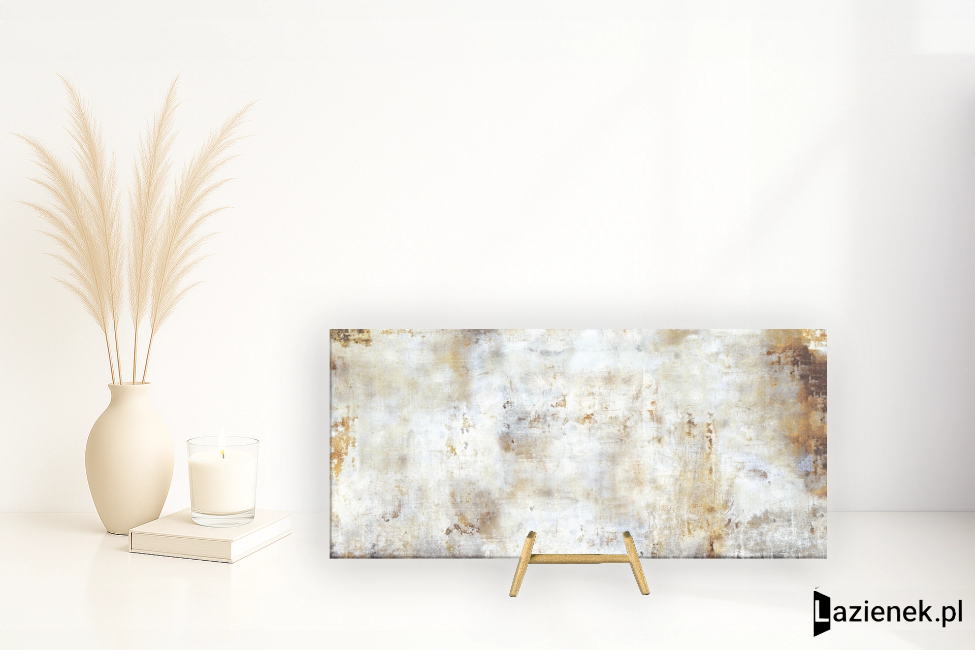 Apavisa Lamiere White naturalna 119.3x260 cm gr. 6 mm - płytka rektyfikowana / 8431940430879