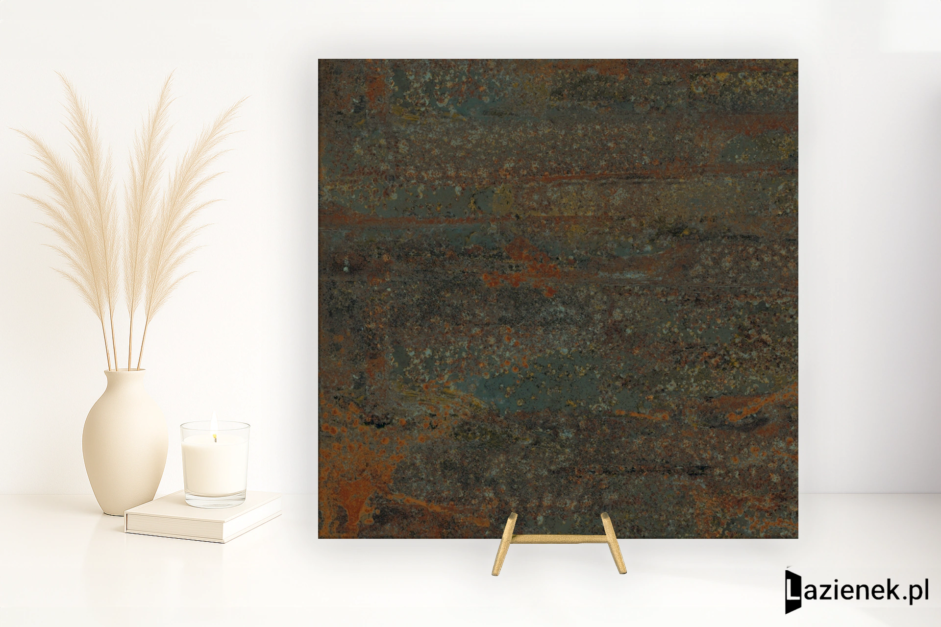 Apavisa Rust Green półpolerowana 99.55x99.55 cm gr. 10 mm - płytka rektyfikowana / 8431940392498