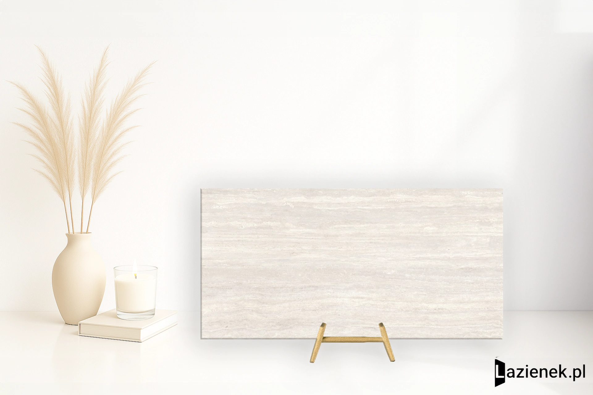 Apavisa Travertino Navona naturalna 162x324 cm gr. 6 mm - płytka rektyfikowana / 8431940461873