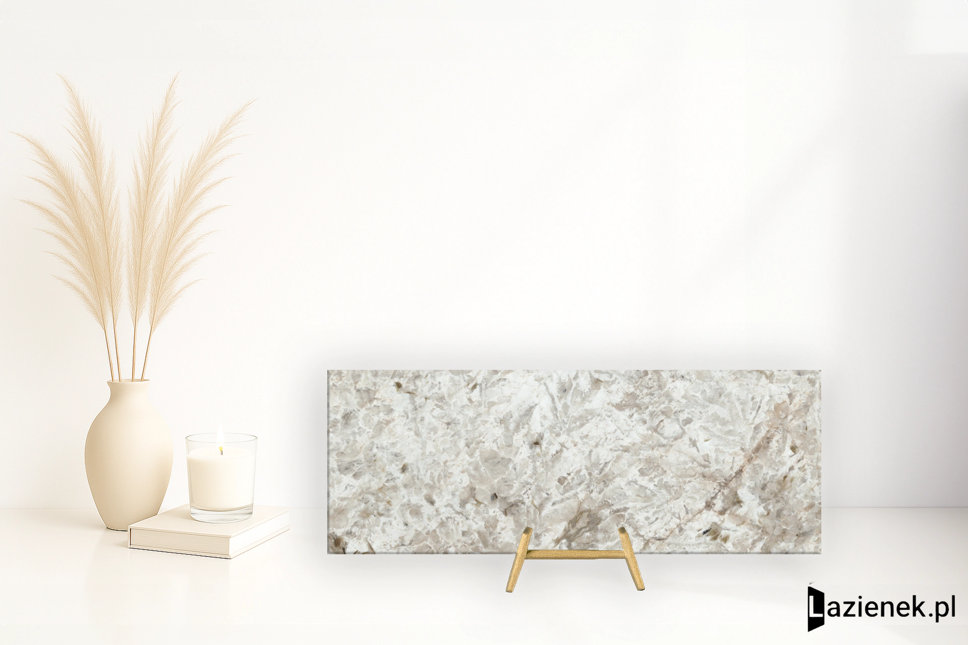 Apavisa Patagonia Grey błyszcząca 44.63x119.30 cm gr. 7 mm - płytka rektyfikowana / 8431940403156