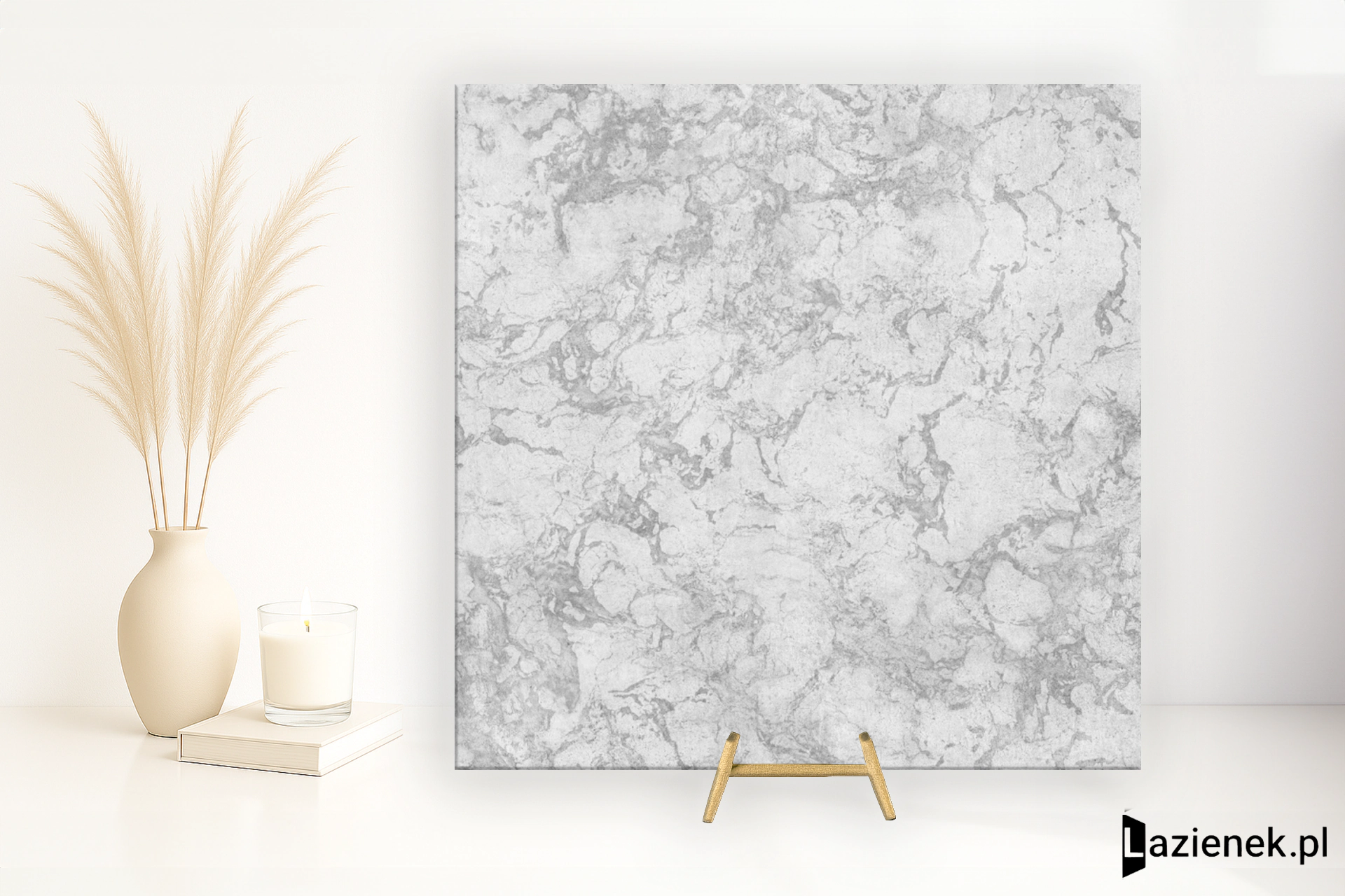 Apavisa Sisu White półpolerowana 59.55x59.55 cm gr. 7 mm - płytka rektyfikowana / 8431940461521