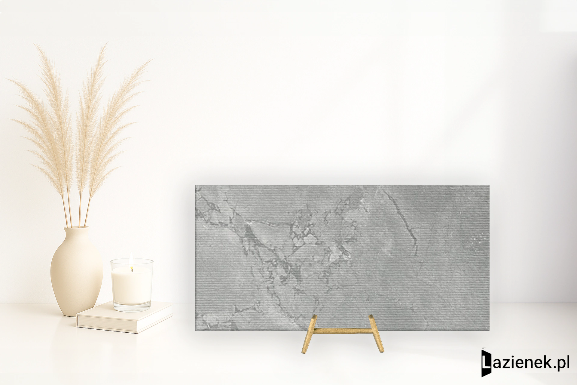 Apavisa Natura Grey ryflowana 29.75x59.55 cm gr. 10 mm - płytka rektyfikowana / 8431940353994