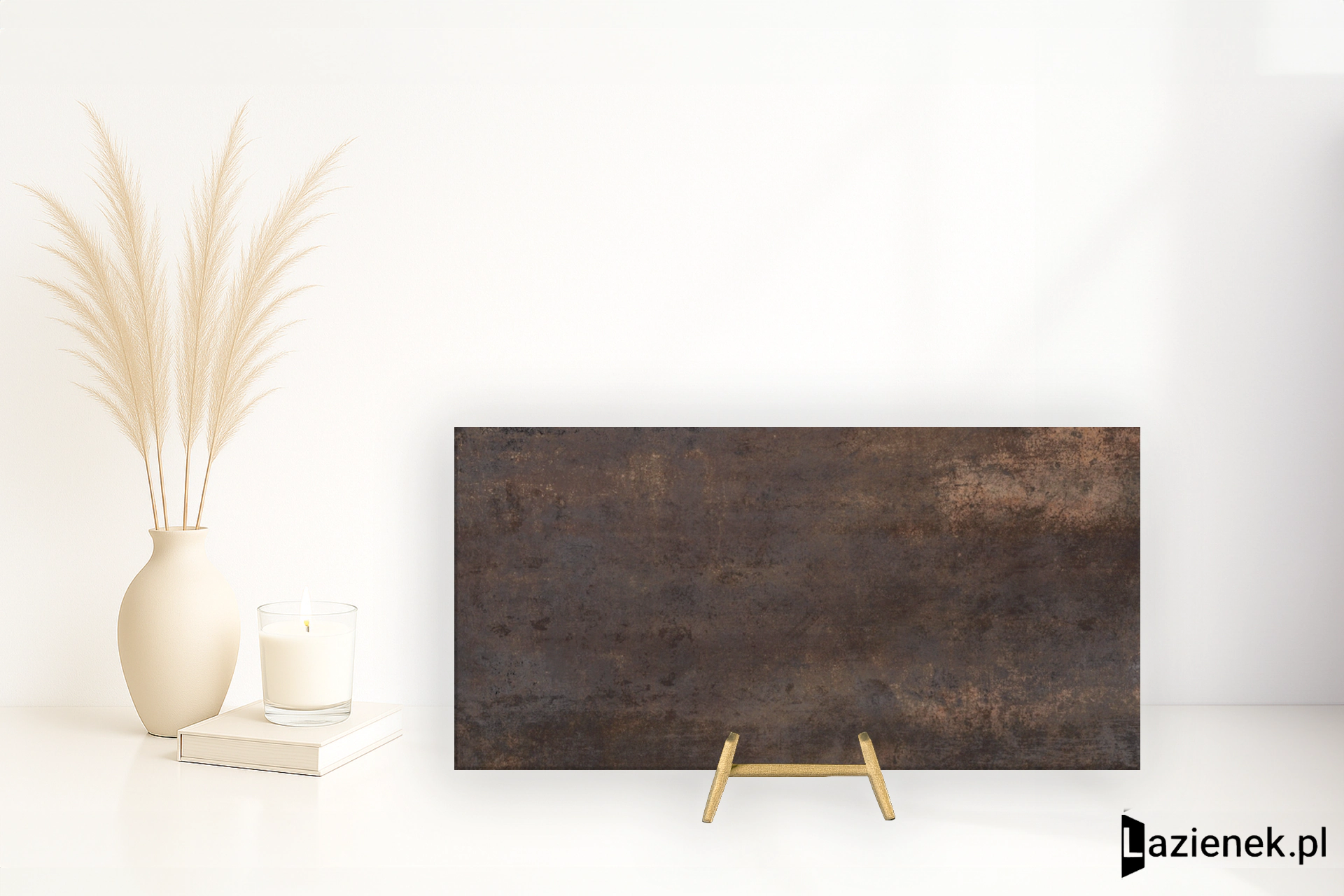 Apavisa Corten Titanium półpolerowana 29.75x59.55 cm gr. 7 mm - płytka nierektyfikowana / 8431940419157