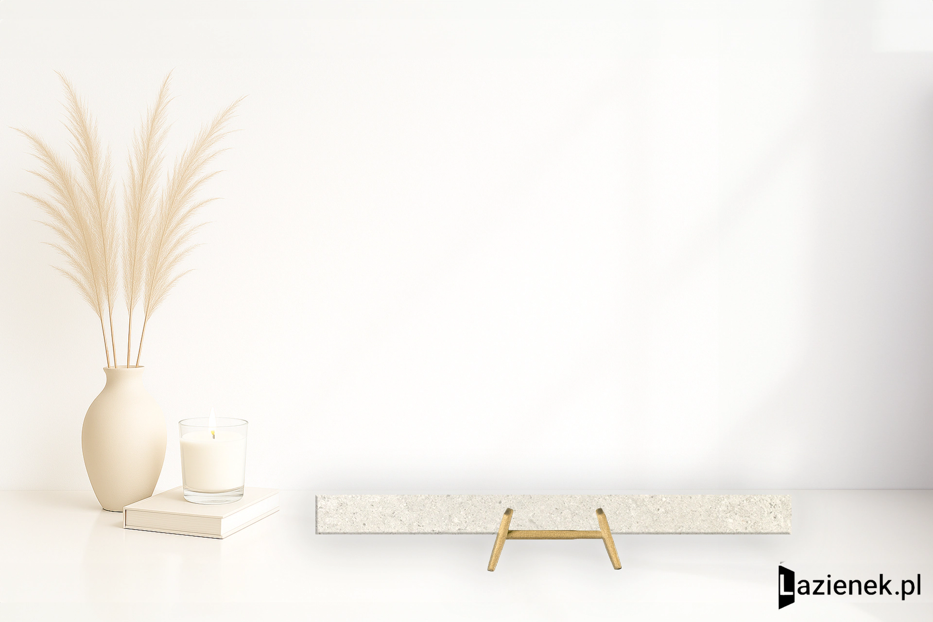 Apavisa Nanoconcept White krzyżowa 14.77x89.46 cm gr. 7 mm - płytka rektyfikowana / 8431940293634