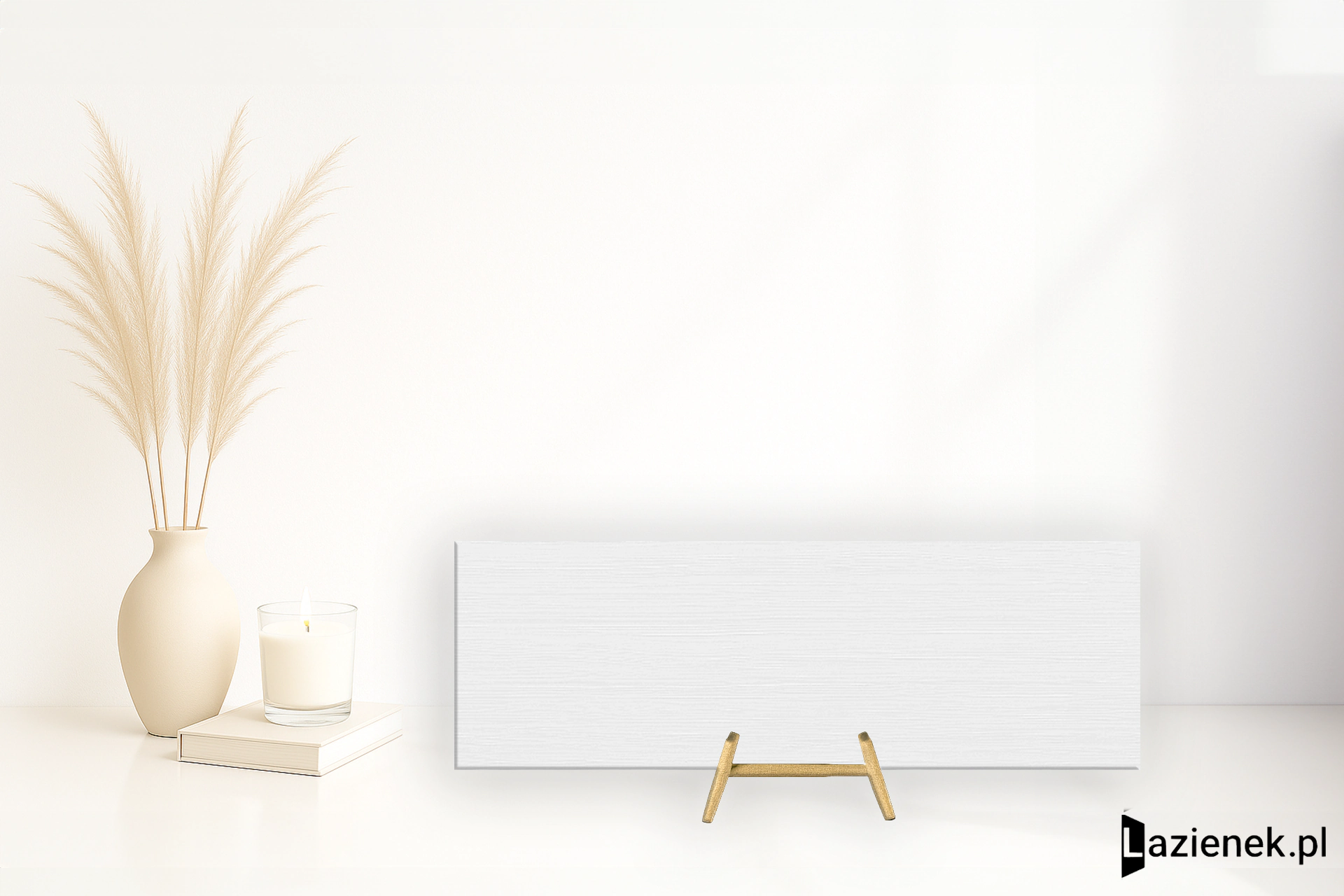 Apavisa Lumina White Scalfito naturalna 29.75x89.46 cm gr. 7 mm - płytka rektyfikowana / 8431940438325