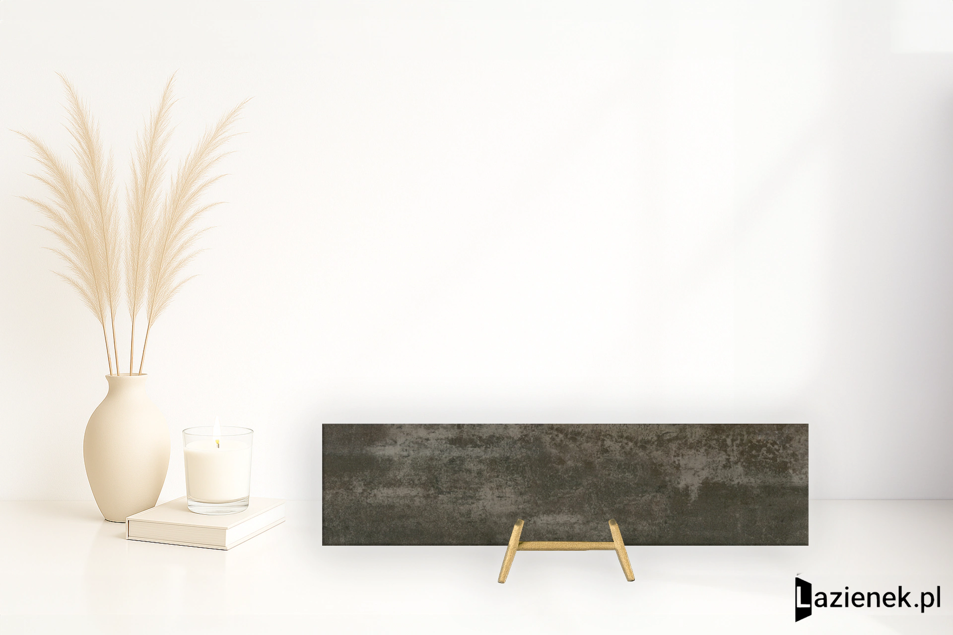 Apavisa Nanocorten Titanium półpolerowana 22.21x89.46 cm gr. 11 mm - płytka rektyfikowana / 8431940175541