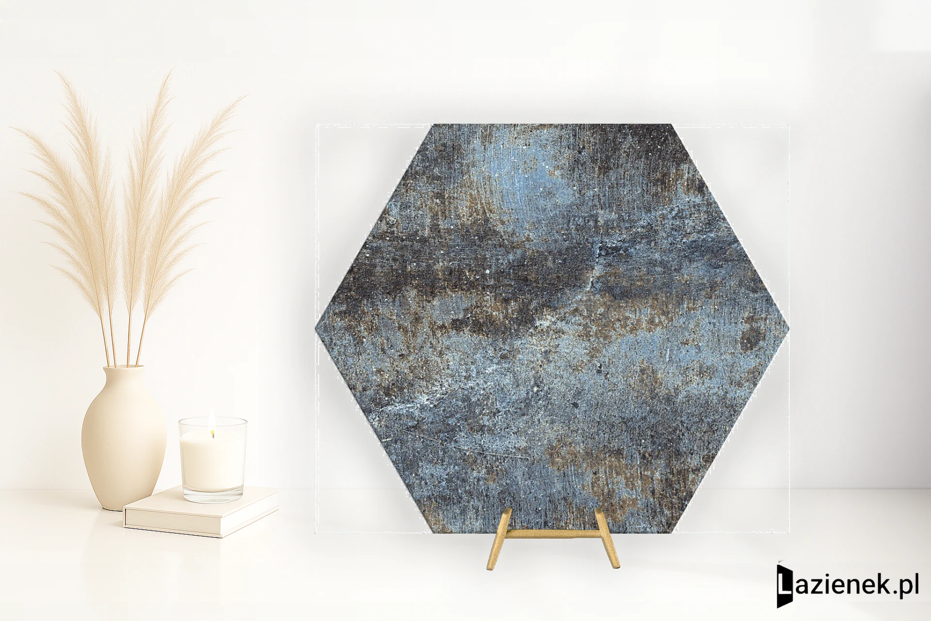 Apavisa Alchemy Blue naturalna 25x29 cm gr. 10 mm - płytka nierektyfikowana / 8431940359767